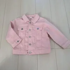 I LIKE U A LOT デニムジャケット ピンク