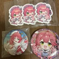 アイカツ 天羽まどか ホロ缶バッジ ハピクロ 新宿マルイ エンジェリー