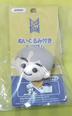 【値下げ】【未使用】TinyTAN Jimin ぬいぐるみ付きヘアゴム