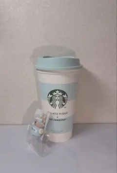 【新品未使用】スターバックス×ジェラピケ　リユーザブルカップ　ベアリスタキャップ