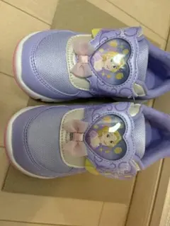 ※となり様専用※キッズ スニーカー 17cm ディズニー風 ラプンツェル 紫