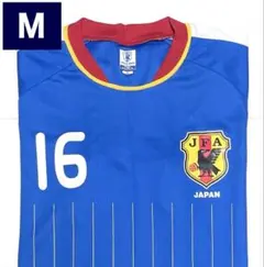 JFAサッカー日本代表レプリカユニフォームＴシャツ(古着) M