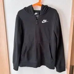 Nike ブラック ジップアップパーカー S 130