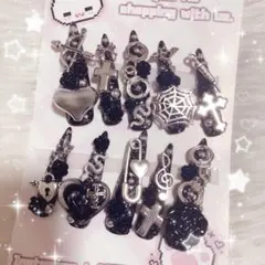 スーパーロングネイルチップ 地雷 量産型 平成女児 ゴテゴテ サブカル 天使界隈