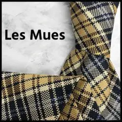 【訳あり】Les Mues レミュー ネクタイ チェック柄