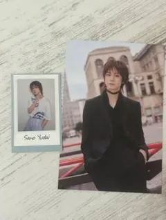 INI 佐野雄大　写真集 タワレコ特典　ステッカー　ポストカード