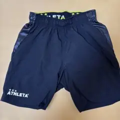 ATHLETA 黒 ハーフパンツ 88