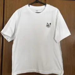 UT 猫イラスト ホワイトTシャツ