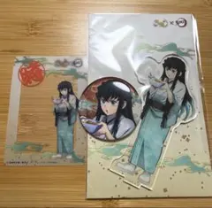 鬼滅の刃 宅麺コラボ アクスタ 缶バッジ ポストカード 時透無一郎