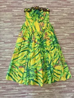 menehuneplantationトロピカルドレス フラダンス　ハワイムームー