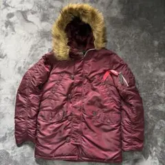 美品！希少レア色　アルファインダストリーズ　ミリタリー　ジャケット　N-3B