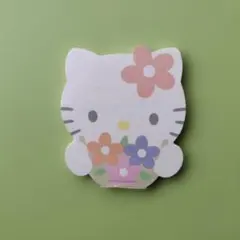 ハローキティ ダイカットメモ　平成レトロ