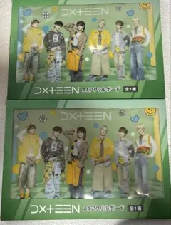 GIGO DXTEEN A4アクリルボード 全1種2つ