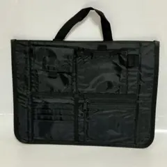 【美品】UNIQLO ユニクロ バッグインバッグ 多機能 インナーバッグ 黒