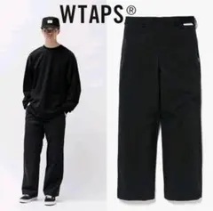 即完売】26ss WTAPS コットンツイル ワークトラウザーズ ブラウン