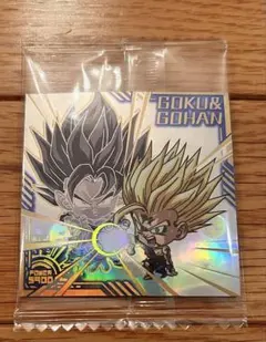 ドラゴンボール 超戦士シールウエハース超 12弾 28 DBR 孫悟空&孫悟飯