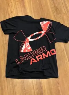 Under Armour HeatGear Tシャツ M ブラック/レッド