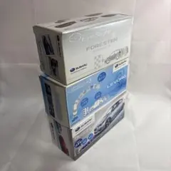 【非売品】スバル ぶつからないミニカー3個アウトバック.レヴォーグ.フォースターのサムネイル