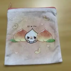 しずくちゃん みるみるちゃん ポーチ 桃 ガチャ 平成レトロ