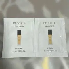 コスメデコルテ　ゼンウェアステイ　サンプル 2個