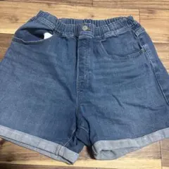 UNIQLO デニム ハーフパンツ 160