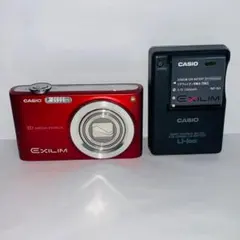 極美品　カシオ　エクシリム　EX-Z200 動作確認済み　レッド　保証書付き Amazon | CASIO デジタルカメラ EXILIM (エクシリム) ZOOM Z200