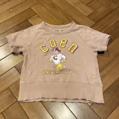 Coen アニメキャラクター Tシャツ 100cm 淡いピンク