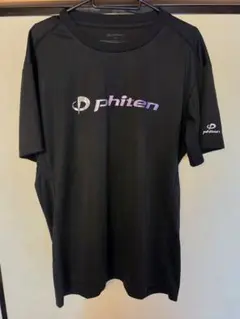 【未使用】phiten ファイテン 半袖 Tシャツ XO ブラック トレーニングのサムネイル