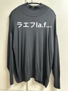 ラエフ【la.f...】16G ECO LUXハイネック薄手ニットのサムネイル