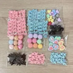 デコパーツ ハンドメイド 資材 セット まとめ売り