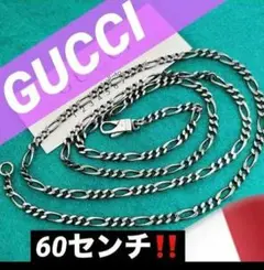 美品　GUCCI レア❗️フィガロチェーンネックレス 2026年最新】gucci ブレスレット フィガロの人気アイテム - メルカリ