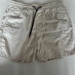 H&M ショートパンツ ハーフパンツ メンズ M ベージュ スリムフィット