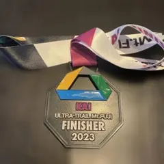 UTMF KAI 2023完走メダル