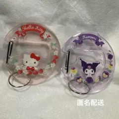 サンリオ 花言葉アクリルカラビナ キティ　クロミ2個セット