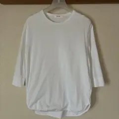 ebure 最終価格　オーバーサイズ　コットンTシャツ(七分袖)のサムネイル
