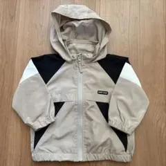 プティマイン　ウインドブレーカー　90 ベージュ