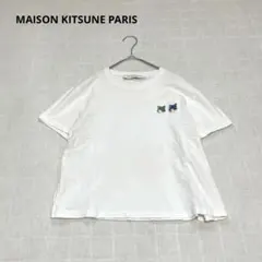 【メゾンキツネ】ダブルシーズナルフォックスヘッドパッチクロップドTシャツ　Sのサムネイル