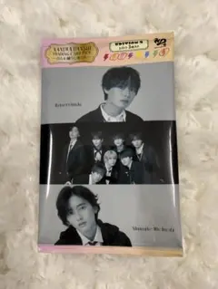 ☆なにわ男子 アシンメトリー 先着購入特典 トレカ【EDITION2】未開封1点