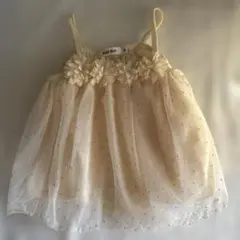 SLAP SLIP 花飾り付きベビードレス