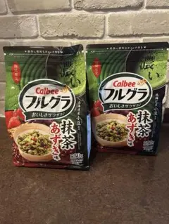 カルビー フルグラ 抹茶あずき味 550g 2袋のサムネイル