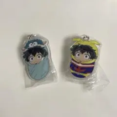 ヒーローアカデミア おくるみチャーム 緑谷出久 デク ガチャ