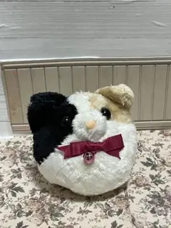 三毛猫 ぬいぐるみ キーホルダー