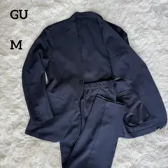 極美品⭐️ GU ウォッシャブルテーラード トラウザー セットアップ スーツ Mのサムネイル