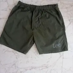 未使用級 清潔感◎ Lee メンズ S ショート パンツ ポリエステル100