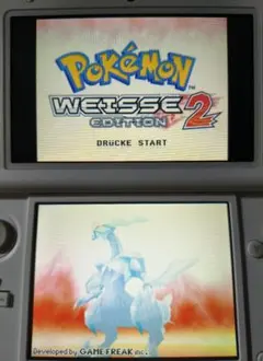 ポケモン ホワイト2 ドイツ語 Pokemon Weisse Edition 2