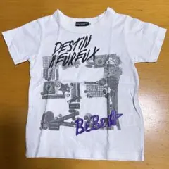 BEBE ☆ BOYS 半袖　Tシャツ　100㎝　白　ホワイトのサムネイル
