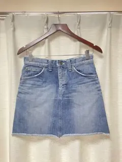 Lee×AMERICAN RAG CIE デニム ミニスカート 切りっぱなしXSのサムネイル
