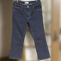 C17 レディース デニムパンツ インディゴ　L (裾直し)