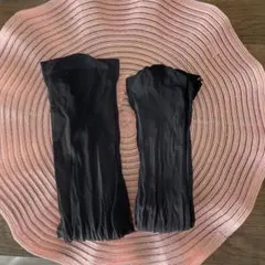 透け感ブラック ストッキング2個セット お掃除用