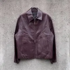 France-Made Dunhill Leather Jacketのサムネイル